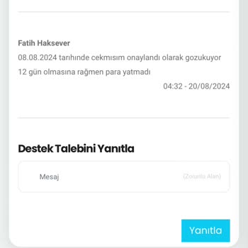Anketcepte.com Ücret Talepleri Ödenmiyor