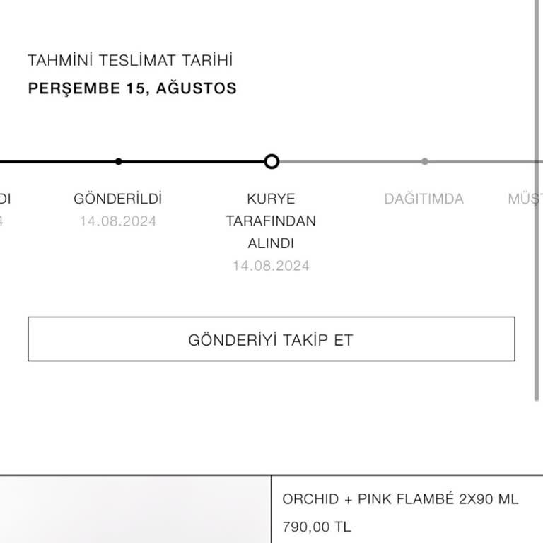 Zara Online Sipariş Ulaşmaması