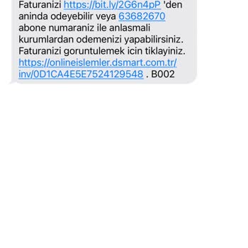D-Smart Haksız Fatura İlgisiz Müşteri Hizmetleri