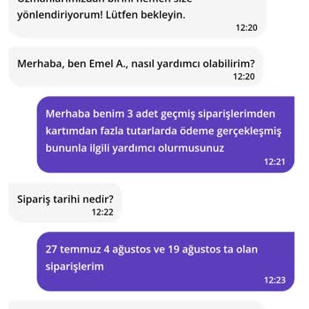 Getir Büyük Haksız Ve Fazla Ödeme Alıp İade Etmiyor