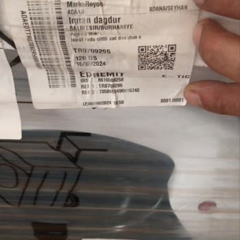 MarkaReyon Hasarlı Gelen Ve Firma Tarafından İade Reddi