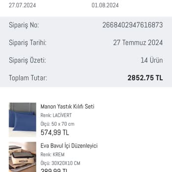 Madame Coco Siparişim Yok Oldu