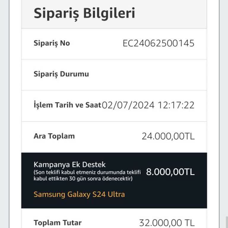 Amazon Ve EasyCep Takas Kampanyası