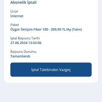 TurkNet İptal Edilen Abonelikte Haksız Modem Bedeli