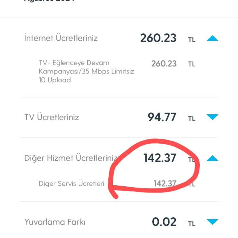 Turkcell Superonline "Diğer Hizmet Ücretleri" Nedir?