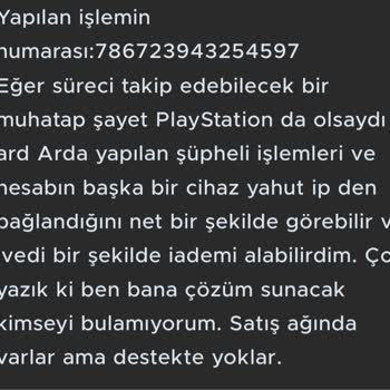 PlayStation Türkiye Kullanıcılarının Yanında Değil