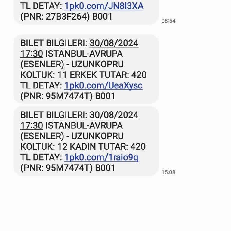 Büyük İstanbul Otogarı (Esenler) Pamukkale Otobüs Şikayeti