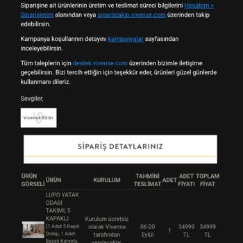 Vivense Alışveriş Kredisini Geri Ödemiyor