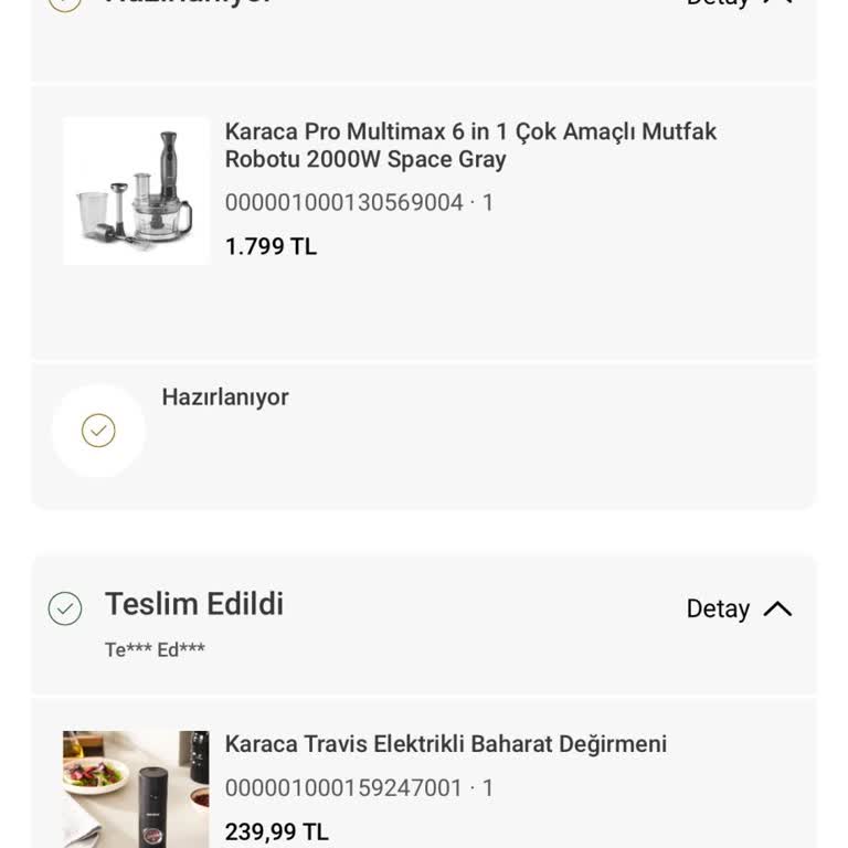 Karaca Online Karaca Züccaciye Pişmanlığı