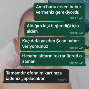 Semih Kurtulmuş Fashion Ürün Teslimatı Ve İade Sorunu
