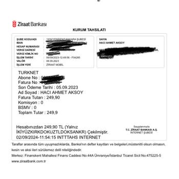 TurkNet İnternet Bir Yılda Yüzde Yüzlük Fatura Artışı Yaptı