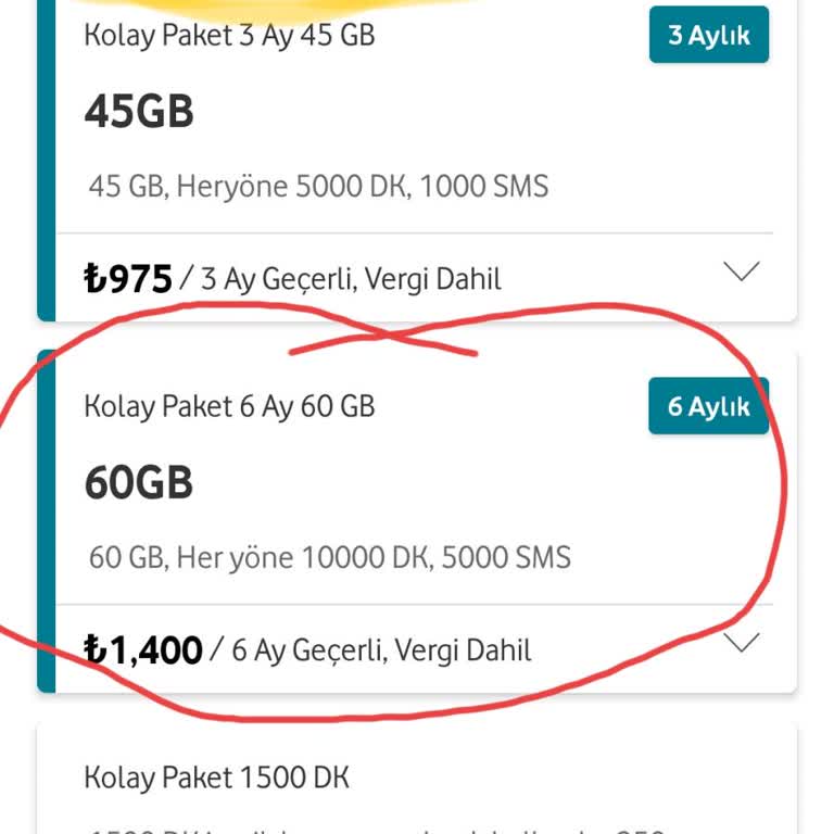 Vodafone'un Yanıltıcı Paket Ücreti ve Müşteri Hizmetleri Sorunu