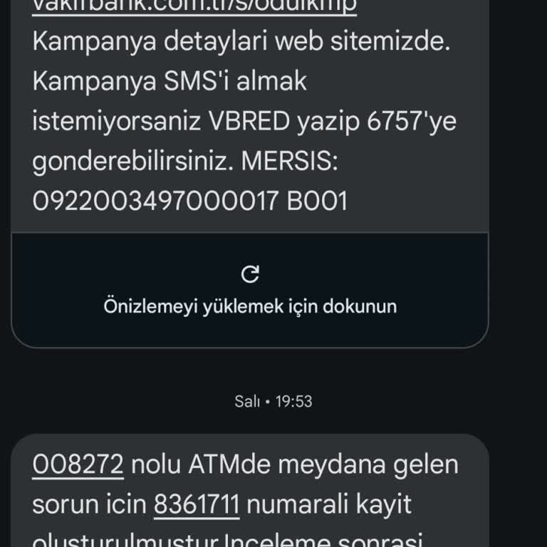 VakıfBank ATM'de Sıkışan Para Sorunu