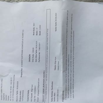 Hepsiburada Garantisi Olan Ayakkabının Onarım Talebini Reddetti