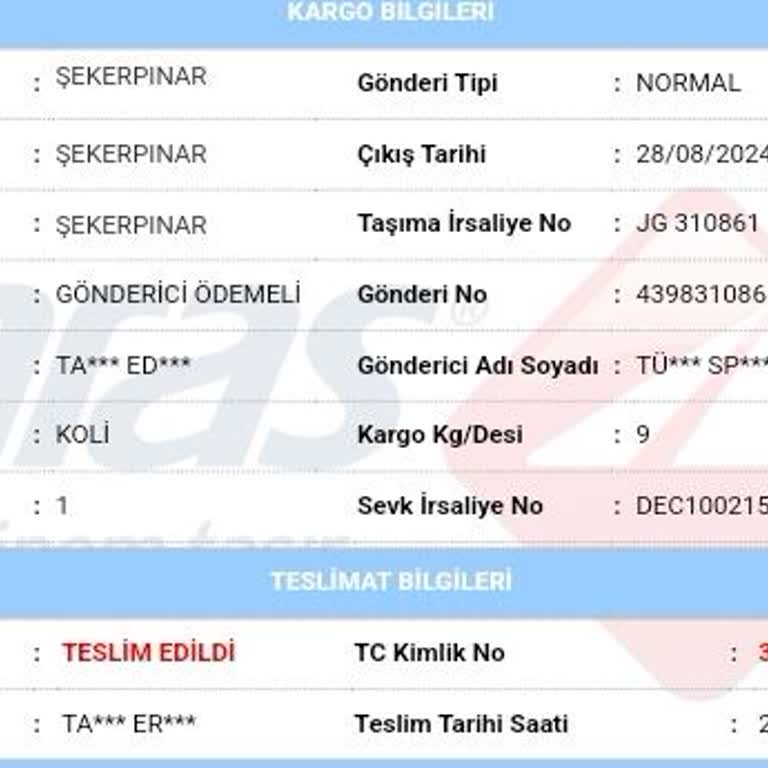 Aras Kargo Kargo Teslim Edilmedi Ama Teslim Edildi Deniyor