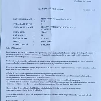 Lescon'un 2 Gün De Deforme Olan Krampon Ayakkabısı