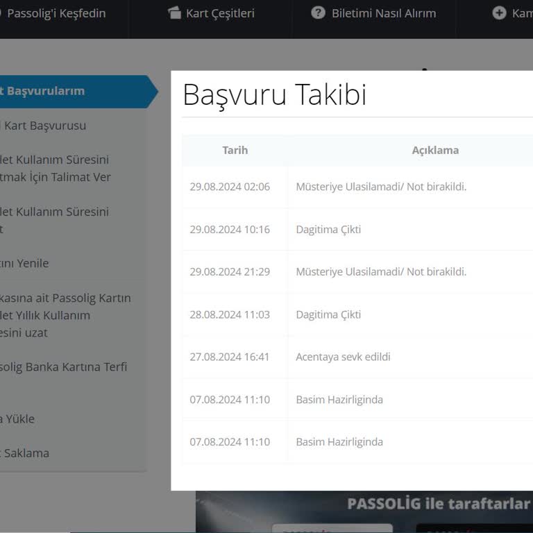 Passolig Ve PTT Uyuşmazlığı