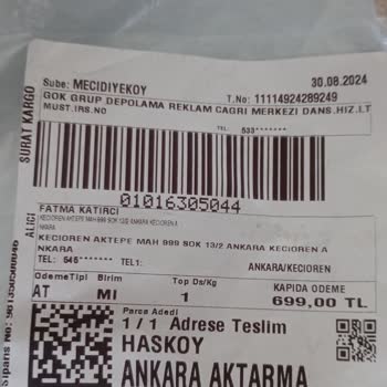 Gök Grup Depolama Ayıplı Ürün Gelmesi
