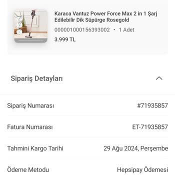 Karaca Züccaciye Stokta Olmayan Ürünün Satışı Ve İade Sürecindeki Sorunlar