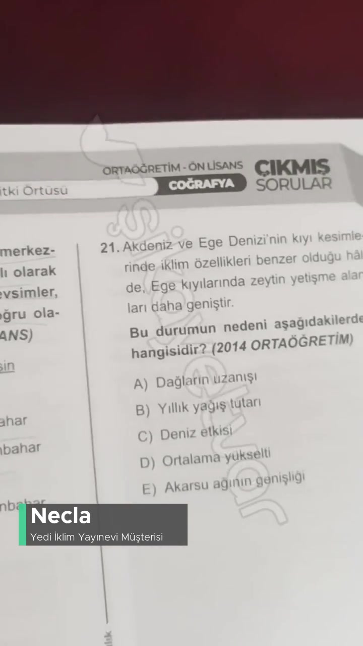 Yedi İklim Yayınevi Kelime Yanlışlığı Yapılmıştır! videonun kapak resmi