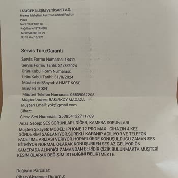 EasyCep Telefon Mağduriyeti Yaşadık