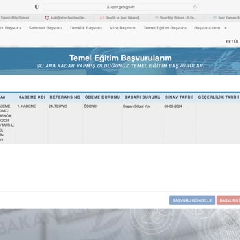 Anadolu Üniversitesi Temel Antrenörlük Sınavı İçin Ücret Ödemesi Ve Giriş Belgesi Sorunu