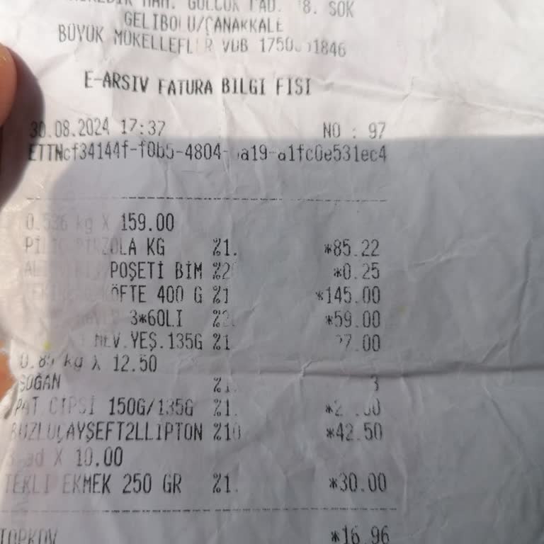 BİM Markette Satılan Piliç Pirzola Bozuk Çıktı