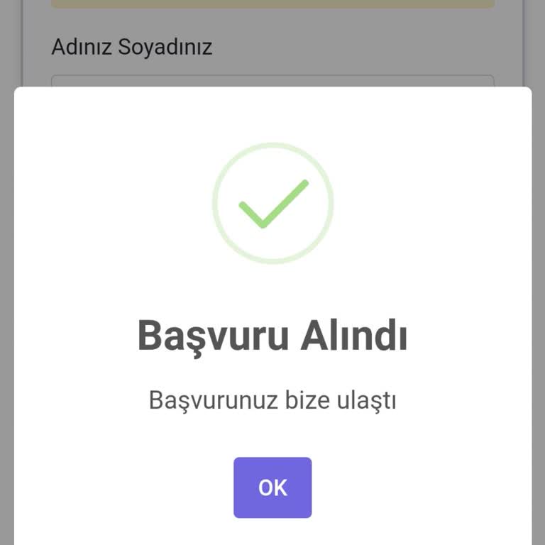 Gelecek Ateşi Vakfı Burs Başvurusu Kimlik Bilgilerim Alındı!
