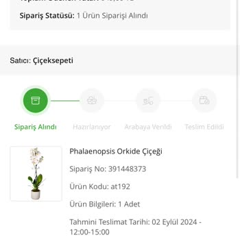 Çiçek Sepeti Teslim Edeceklerini Söyledikleri Halde Teslimat Yapmadı