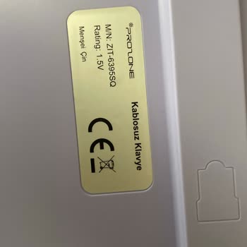 Prozone Klavye Ve Mouse Seti İçin Alıcı Talebi