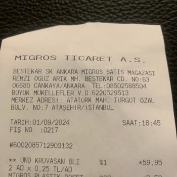 Migros'tan Aldığım UNO Kruvasanların Ambalaj Sorunu