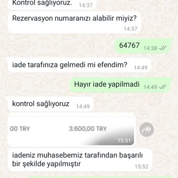 Villavillam.com.tr İptal İadem Yapılmadı