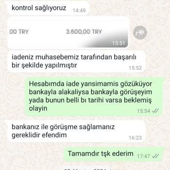 Villavillam.com.tr İptal İadem Yapılmadı