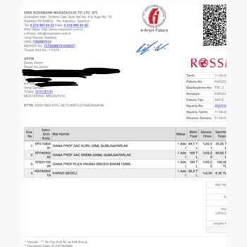 Rossmann Stoğunda Olmayan Ürünü Satıyor Ve Para İadesi Yapmıyor