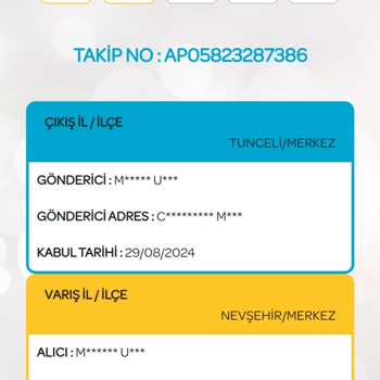 Pttcell PTT APS Evrakı Kayıp Etti.