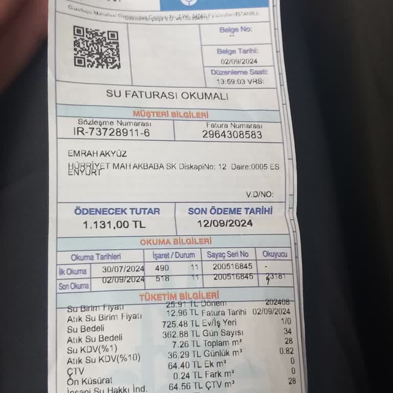 İSKİ Su Faturası Şikayet