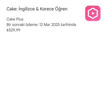 Cake App Cake Plus Üyelik Ücretini Almasına Rağmen Henüz Plus Üyeliğini Vermedi