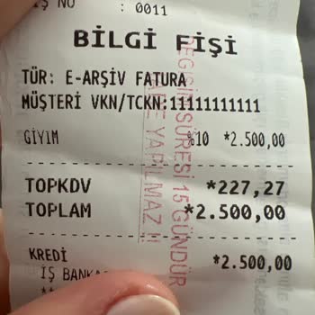 Meryem Merve Batu Kumaşın Kalitesizliği Ve Müşteriyi Umursamamaları