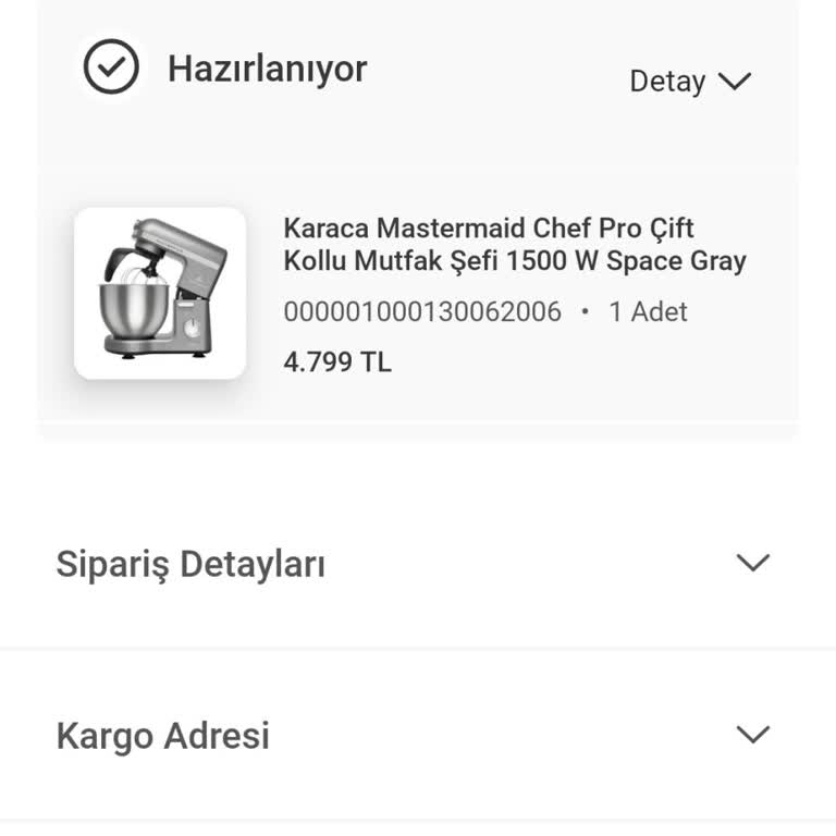 Karaca Home Karaca 9 Gündür Siparişimi Kargoya Vermedi.