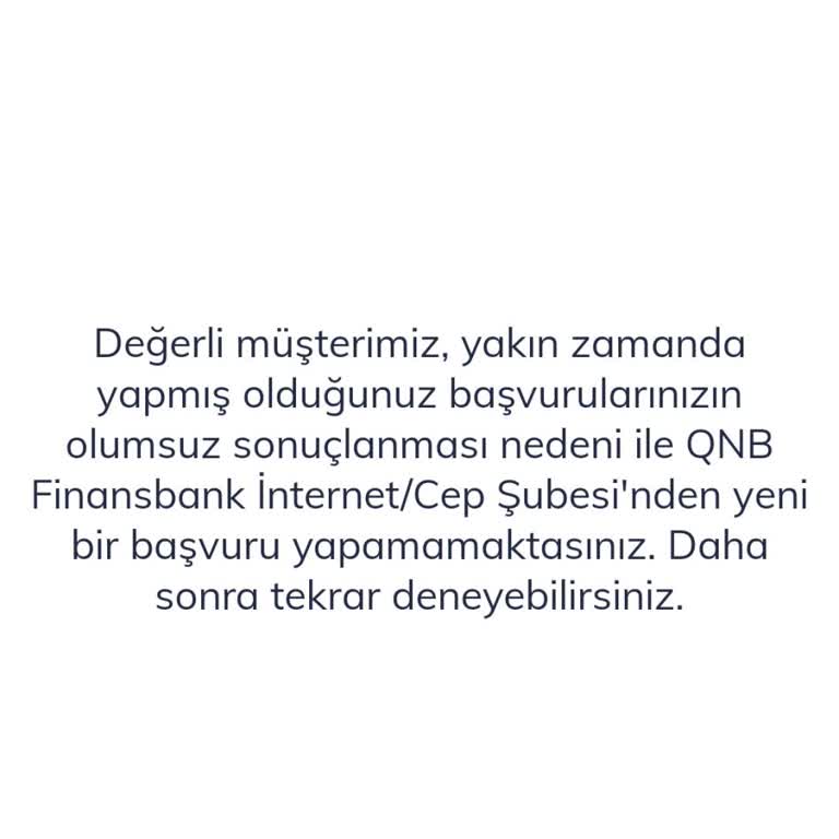 QNB Finans Faizsiz Kredi Mağduriyeti.