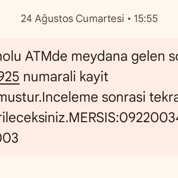 VakıfBank ATM Paramı Yuttu