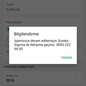 Garanti BBVA Zorunlu Trafik Sigortası Başvurusunda Yaşanan Sorunlar