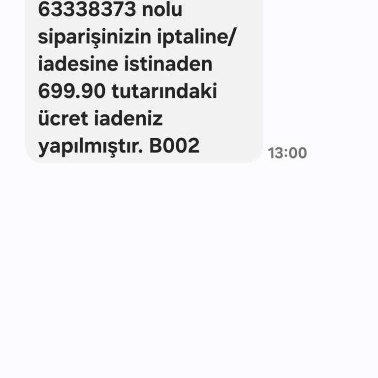 Hepsiburada Paramı Geri İstiyorum