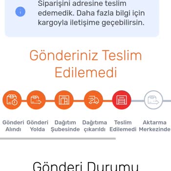Aras Kargo Kargo Teslim Edilmemesi