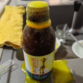 Vitaminler.com Dan Alınan Argivit Şurubun Köpürüp Taşması...