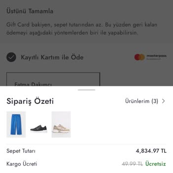 Boyner Online Gift Card Kullanamama Sorunu