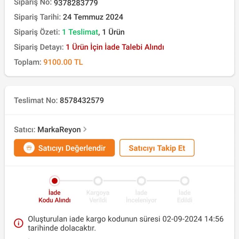 Horoz Lojistik İade Organizasyon Sorunu