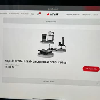 Arçelik'ten Çeyiz Seti Alırken Yaşadığım Fiyat Sorunu ve İlgisizlik