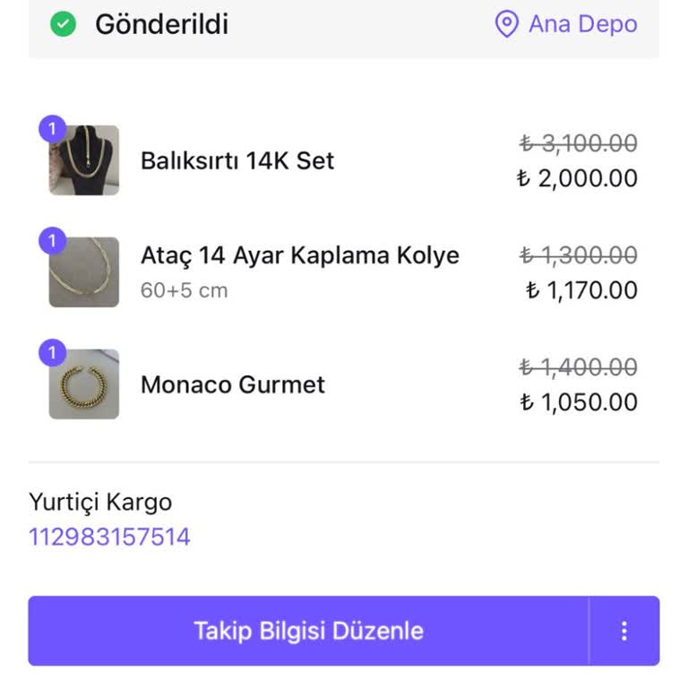 Garage Steel Aldığım Ürünlerin İadesinde Sorun Yaşıyorum