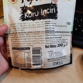 Migros'tan Aldığım Kuru İncirler Kurtlu Çıktı